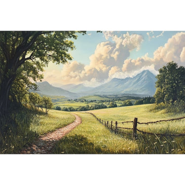 Tableau Peinture Champêtre